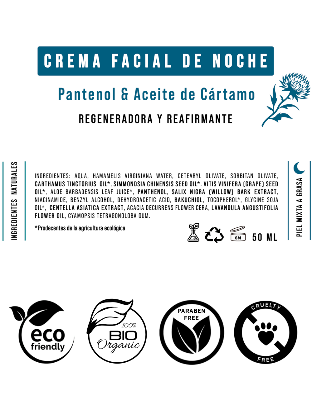 Crema de Noche Piel Mixta a Grasa RENEW ESSENCE