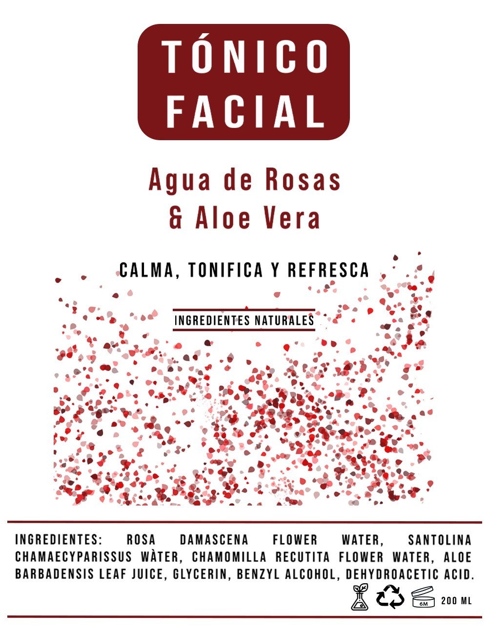 Tónico facial ROSE BRUME