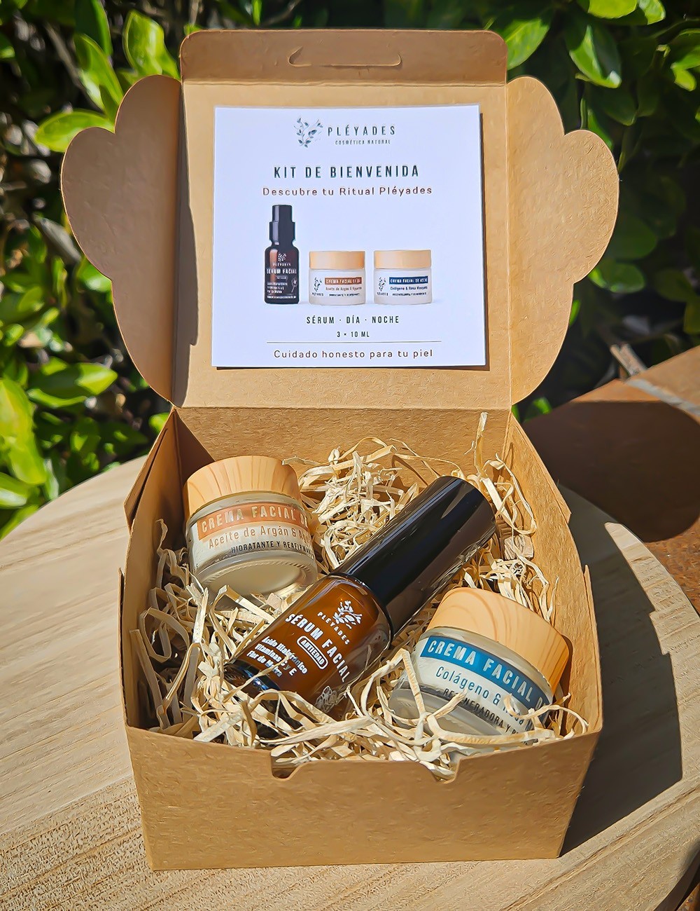 Kit Bienvenida Ritual Pléyades Piel Seca